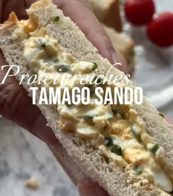 Einfaches &amp; proteinreiches Eiersandwich mit Yoshikawa Yukihira-Topf - Einfaches Eiersandwich Rezept &amp; Yoshikawa Yukihira Topf | hanairo