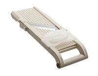 Benriner BN-95W Gemüsehobel Mandoline, 18/10 Edelstahl, Weiß (Japan Import)