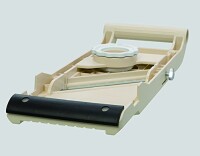 Benriner BN-95W Gemüsehobel Mandoline, 18/10 Edelstahl, Weiß (Japan Import)