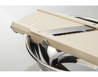 Benriner BN-95W Gemüsehobel Mandoline, 18/10 Edelstahl, Weiß (Japan Import)