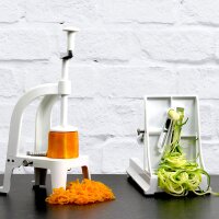 Benriner BN-8W Spiralschneider, ABS-Kunststoff BPA Frei, Grün (Japan Import)