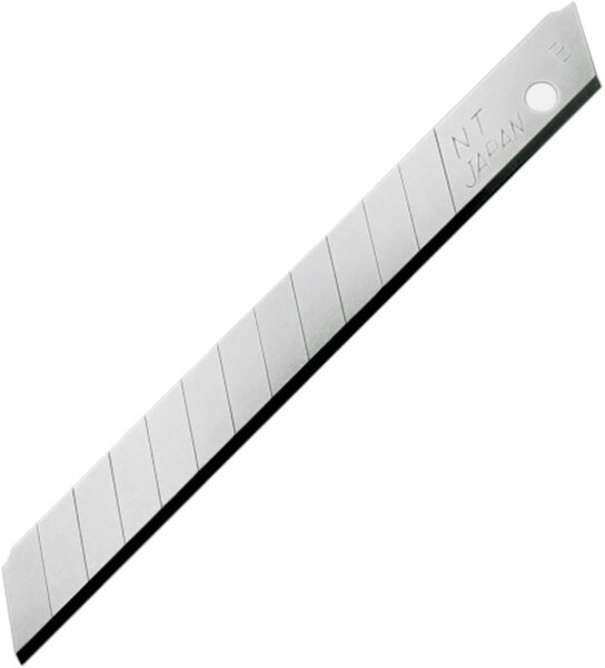 NT Cutter Ersatzklinge für A Typ 50 Stück Klingenstärke 0,38 mm Silber BA-50P Japan Import
