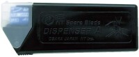 NT Cutter Ersatzklinge für A Typ 50 Stück Klingenstärke 0,38 mm Silber BA-50P Japan Import