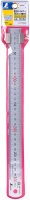 Shinwa japanisches Lineal Gerade Skala Mit Silber-Stopper 300mm 76752(Japan Import)