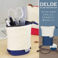 Sunstar DELDE Stifteetui Naturblau S1409573 (Japan Import)