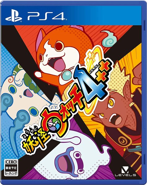 PS4 Yo-kai Watch 4 ++ Level 5 Region Free Japanese Version (Japan Import)