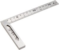 Gebraucht -Wie NEU- Shinwa japanisches Lineal Perfect Machinist Square Skala 15cm 62009 (Japan Import)