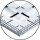 Shinwa Zimmermannswinkel (Kanejaku) klein mit Rillen 30 x 15 cm 12130 (Japan Import)
