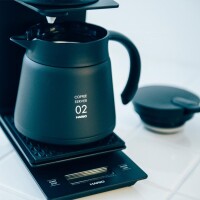 Hario V60 Wärmespeichernder Edelstahl-Server 600 - Schwarz VHS-60B