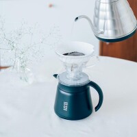 Hario V60 Wärmespeichernder Edelstahl-Server 600 - Schwarz VHS-60B