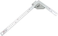 Shinwa 12486 Zimmermannswinkel (Kanejaku) 30 x 15 cm mit Metallstopfen
