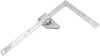 Shinwa 12486 Zimmermannswinkel (Kanejaku) 30 x 15 cm mit Metallstopfen