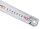 Shinwa 13140 Tonabnehmer Lineal aus Edelstahl 100 cm