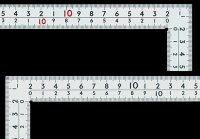 Shinwa 32589 (10450 / 11481)  Schreiner Quadrat breit 50 x 25cm 8 Schuppen