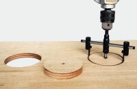 Star-M 36 Verstellbarer Kreisschneidersatz 120mm - Schaft 3 Schneiden