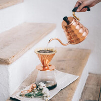 Hario V60 Kupfer-Tropfer für 1-4 Tassen Kaffee VDPR-02-CP