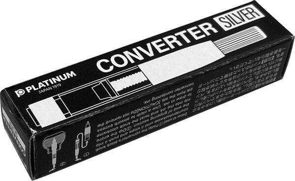 PLATINUM Silber Konverter für alle Platinum Füllfederhalter PL-Converter-700A