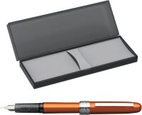 PLATINUM Füllfederhalter Plaisir G Pack Feder Medium (M) Nova Orange PL-PGB-1000.25M GP