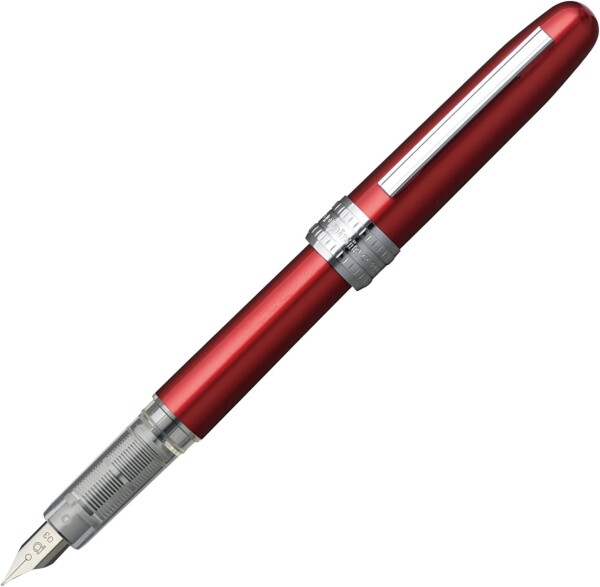 PLATINUM Füllfederhalter Plaisir G Pack Feder fein (F) Rot PL-PGB-1000.70F GP
