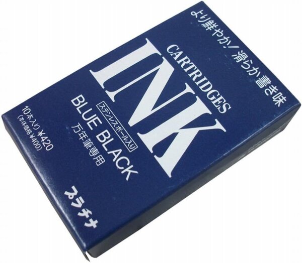 PLATINUM Tintenpatronen 10 Stück Blau-Schwarz PL-SPSQ-402.3