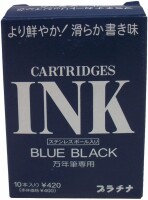 PLATINUM Tintenpatronen 10 Stück Blau-Schwarz PL-SPSQ-402.3