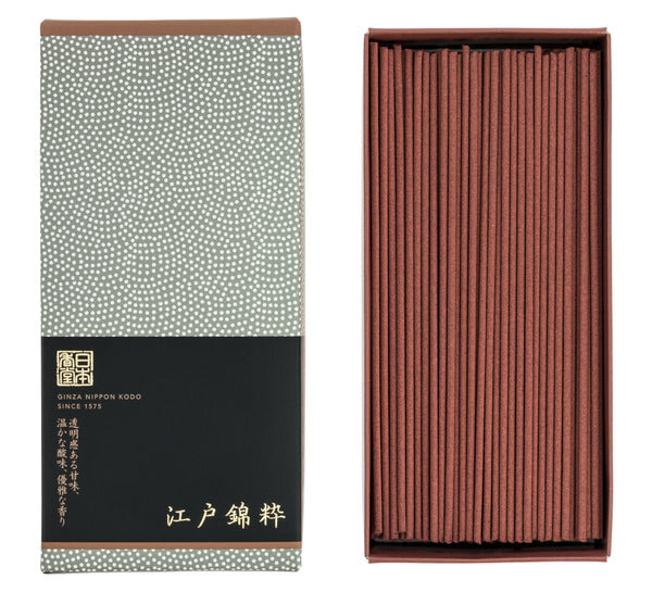 NIPPON KODO Weihrauch Edonisiki Iki große Kiste japanisches Räucherstäbchen ca. 215 Stück 51086