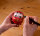 Roter traditioneller DARUMA Glücksbringer groß 9,5cm KP11