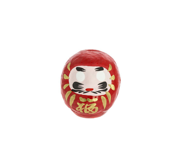 Tierra Zen KP12 Roter traditioneller DARUMA Viel Glück Medium 6,5cm