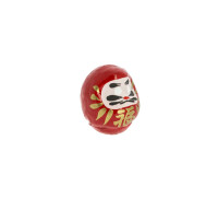 Roter traditioneller DARUMA Viel Glück klein 4,5cm KP13