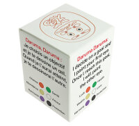 Tierra Zen KP13 Roter traditioneller DARUMA Viel Glück klein 4,5cm