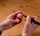 Roter traditioneller DARUMA Viel Glück klein 4,5cm KP13