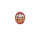 Roter traditioneller DARUMA Viel Glück klein 4,5cm KP13