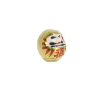 Gold Traditionelles DARUMA Reichtum klein 4,5cm KP19