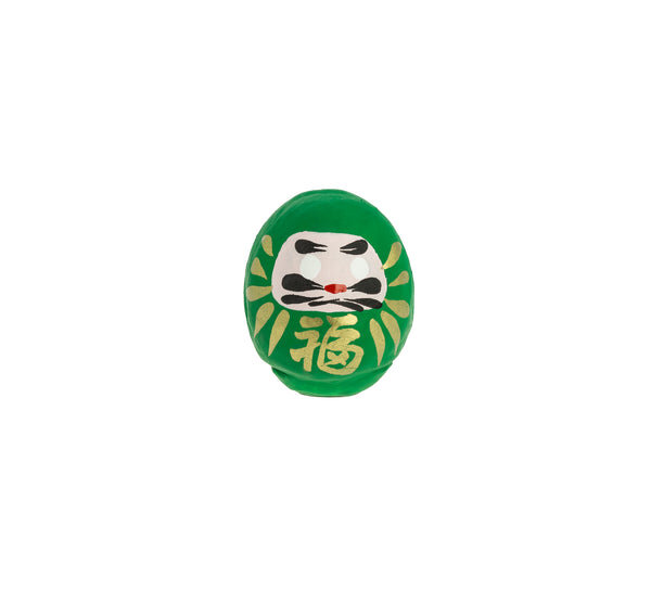 Grünes traditionelles DARUMA Gesundheit klein 4,5cm KP25