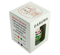 Grünes traditionelles DARUMA Gesundheit klein 4,5cm KP25