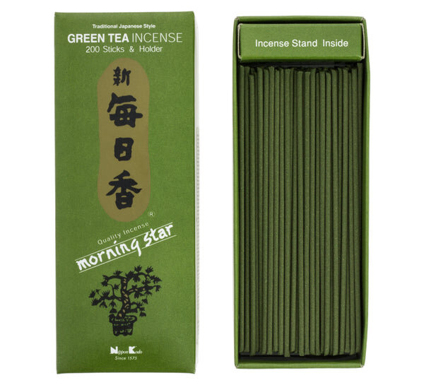 NIPPON KODO Weihrauch Morning Star Grüner Tee Japanische Räucherstäbchen 98721
