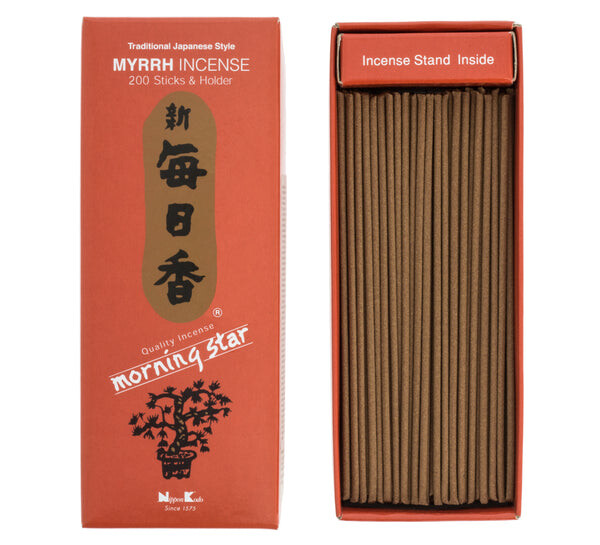 NIPPON KODO Weihrauch Morning Star Myrrhe Japanische Räucherstäbchen 98731