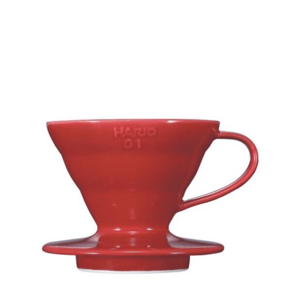 Hario Kaffee-Tropfer V60 01 Keramik Rot für 1-2 Tassen VDC-01R