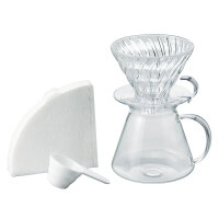 Hario V60 Glas-Brühset 600 ml transparent S-VGBK-02-T