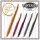 ZEBRA Sarasa Clip Vintage 2 Gel-Kugelschreiber 5 Farben Set 0,5 mm JJ15-5C-VI2