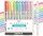 ZEBRA Mildliner Highlighter Doppelseitiges Textmarker-Set breite und feine Spitze 10 Stück 78101