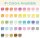 ZEBRA Mildliner Highlighter Doppelseitiges Textmarker-Set breite und feine Spitze 10 Stück 78101