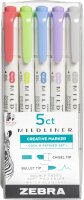 ZEBRA Mildliner Highlighter Cool & Refined Set 5 Pack (78205)