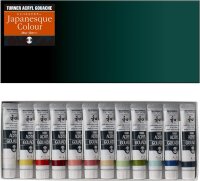 Turner Acryl Gouache Set Japanesque colours 12x20ml ‎AGJ2012C