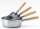 YOSHIKAWA Yukihira Saucepan-Kochtopf 2.1L 20cm Silber YH6753