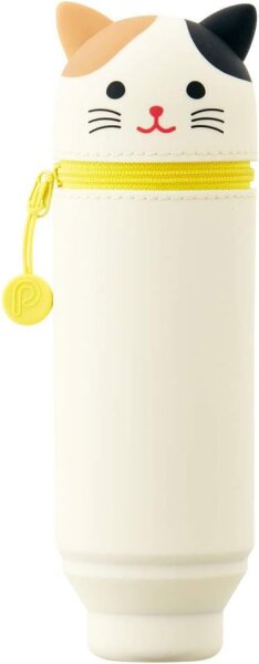 LIHIT LAB. Kawaii Stand-Stiftetui Punilabo Katze (Mike Neko) A7712-7