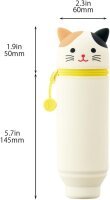 LIHIT LAB. Kawaii Stand-Stiftetui Punilabo Katze (Mike Neko) A7712-7