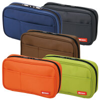 LIHIT LAB Stifteetui Buch Typ Braun ‎A7551-9