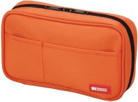 LIHIT LAB Stifteetui Buch Typ Orange A7551-4