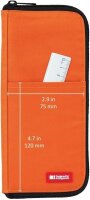 LIHIT LAB Federmäppchen schmal&flach Gelbgrün ‎A7652-6